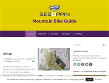 Tablet Screenshot of mtbguide-morvan.fr